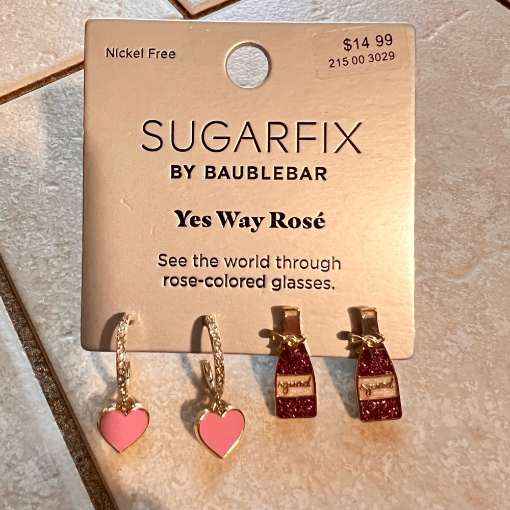 3 Sets Bundle SugarFix Earrings
